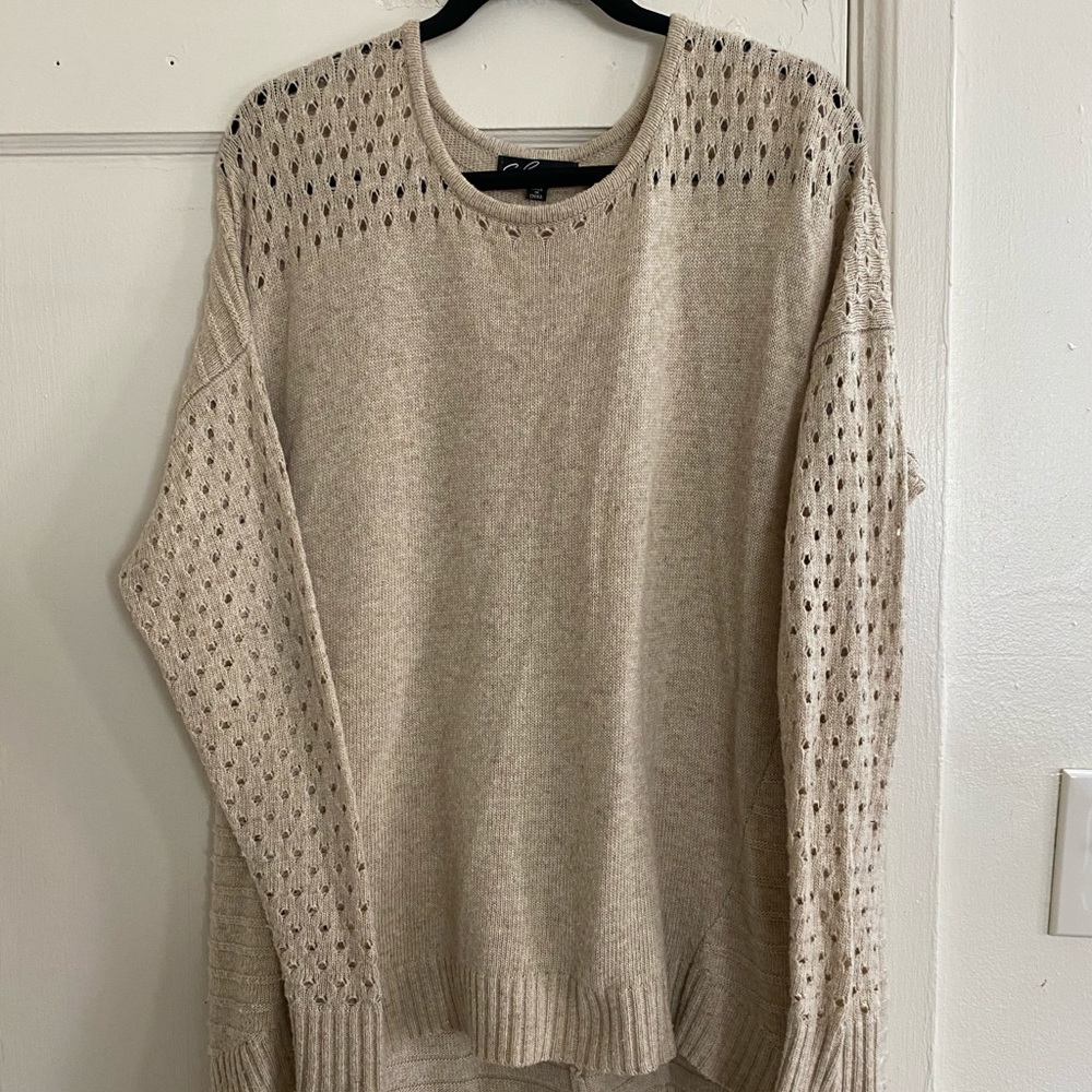 Tan sweater